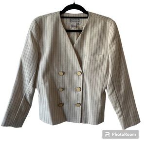 Vintage Plaid Atrium Blazer